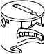 Część zamienna IKEA 122971 (4 szt)