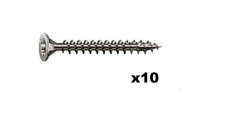 Flat head screw M5x35mm csk - Bolt 5x35 - 5x 35mm M5 5x35 mm
