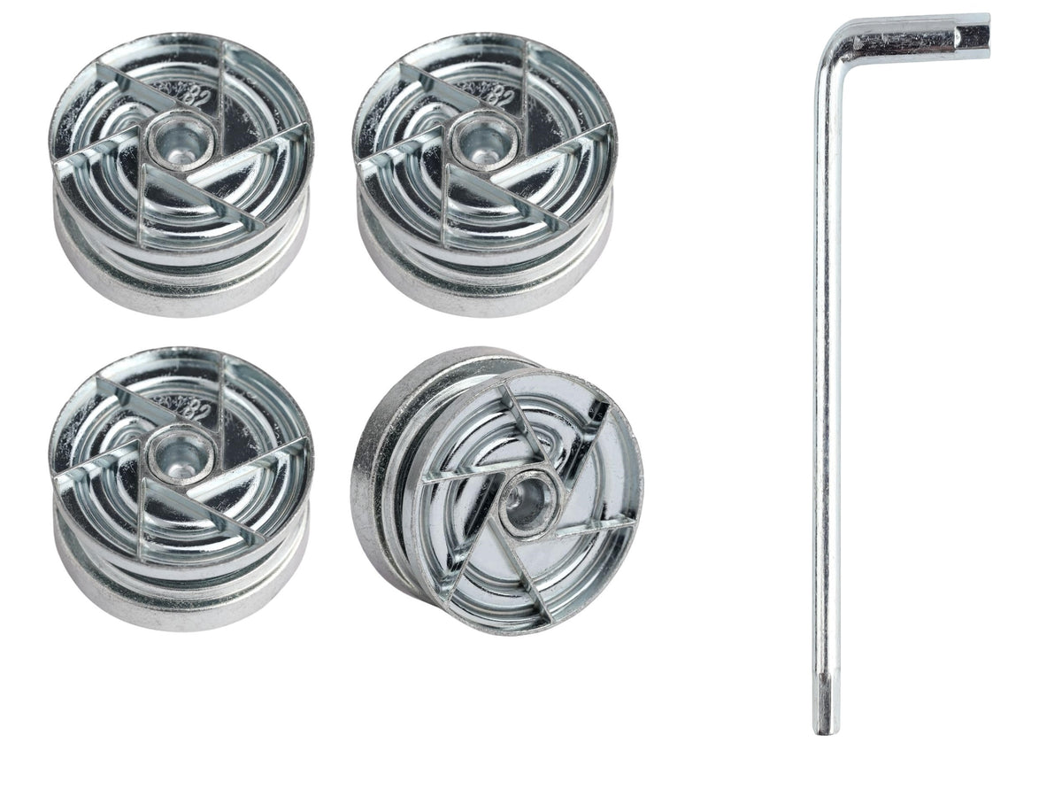 HEMNES/MALM/BRIMES Eccentric Nuts (4x114670, 1x100049) + Hex Key