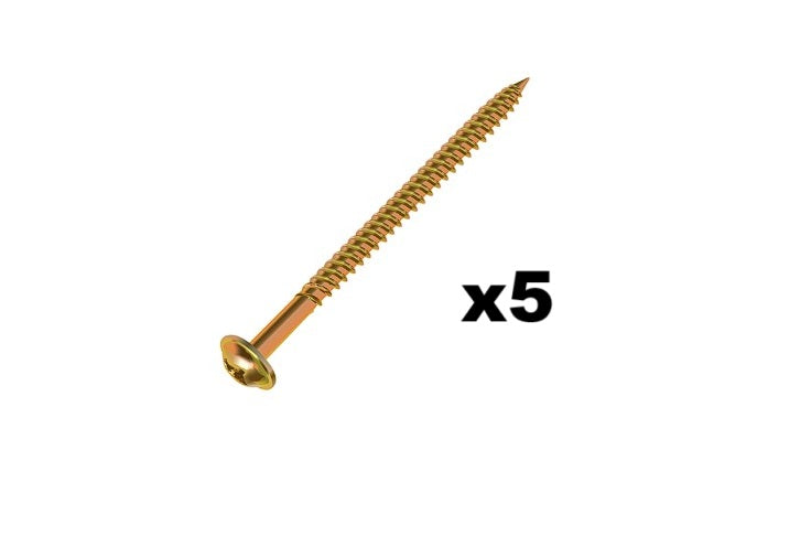 Fasteners for cabinets screws #6 6mm 6x90mm 4x 90mm M6 Ø1/4" x 3 1/2"