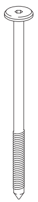 IKEA Reserveonderdeel 122604 / 122606 (4x)