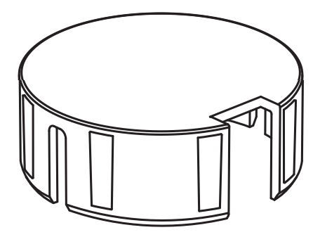 Technical drawing of spare part compatible with IKEA 133185