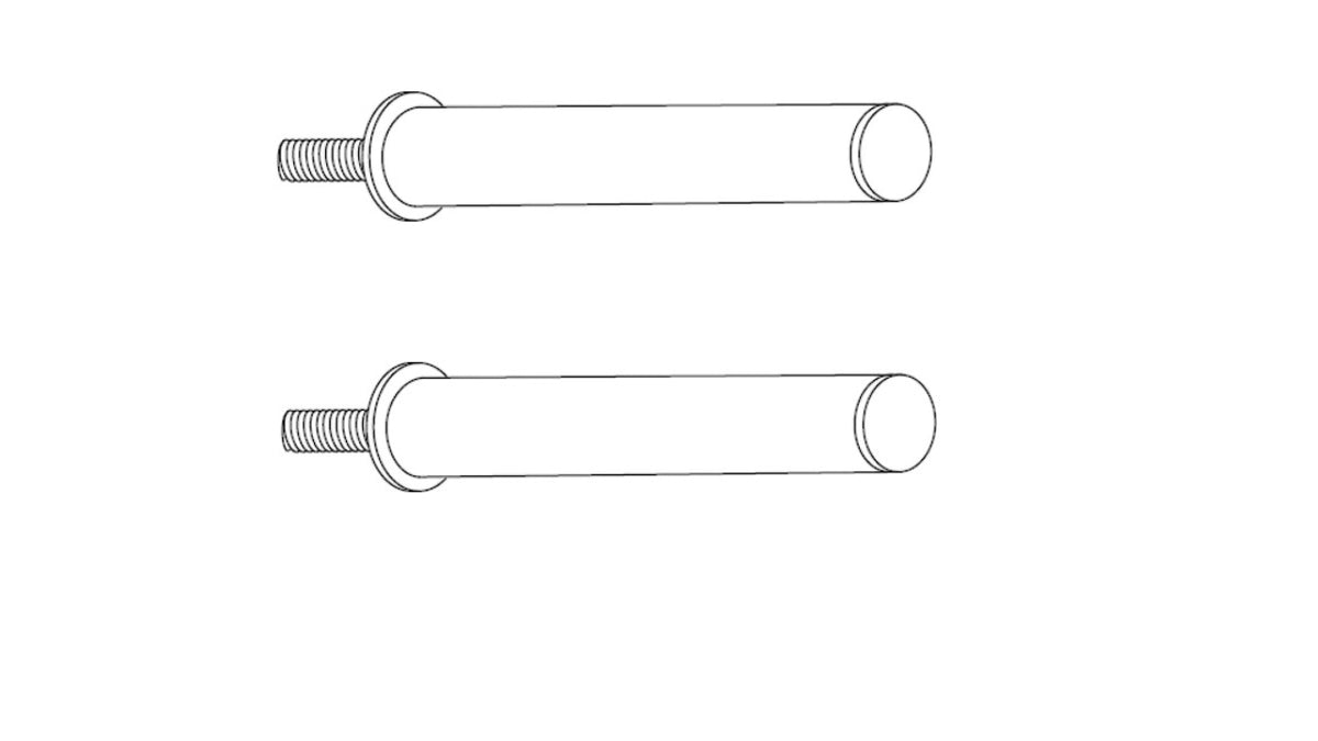IKEA 130890 Leg ø25x200mm - Pied Pata Gamba Bein Perna ø25 x 200 Ø1" x 7 7/8"