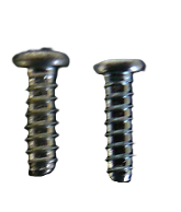 Conjunto de 4 parafusos EUROSCREW CX IKEA 151930, PZD2, cabeça ø10, corpo ø6.6x15.5mm
