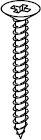 Screw 4.5 x 30 mm — pack of 4 - Get Pro Parts