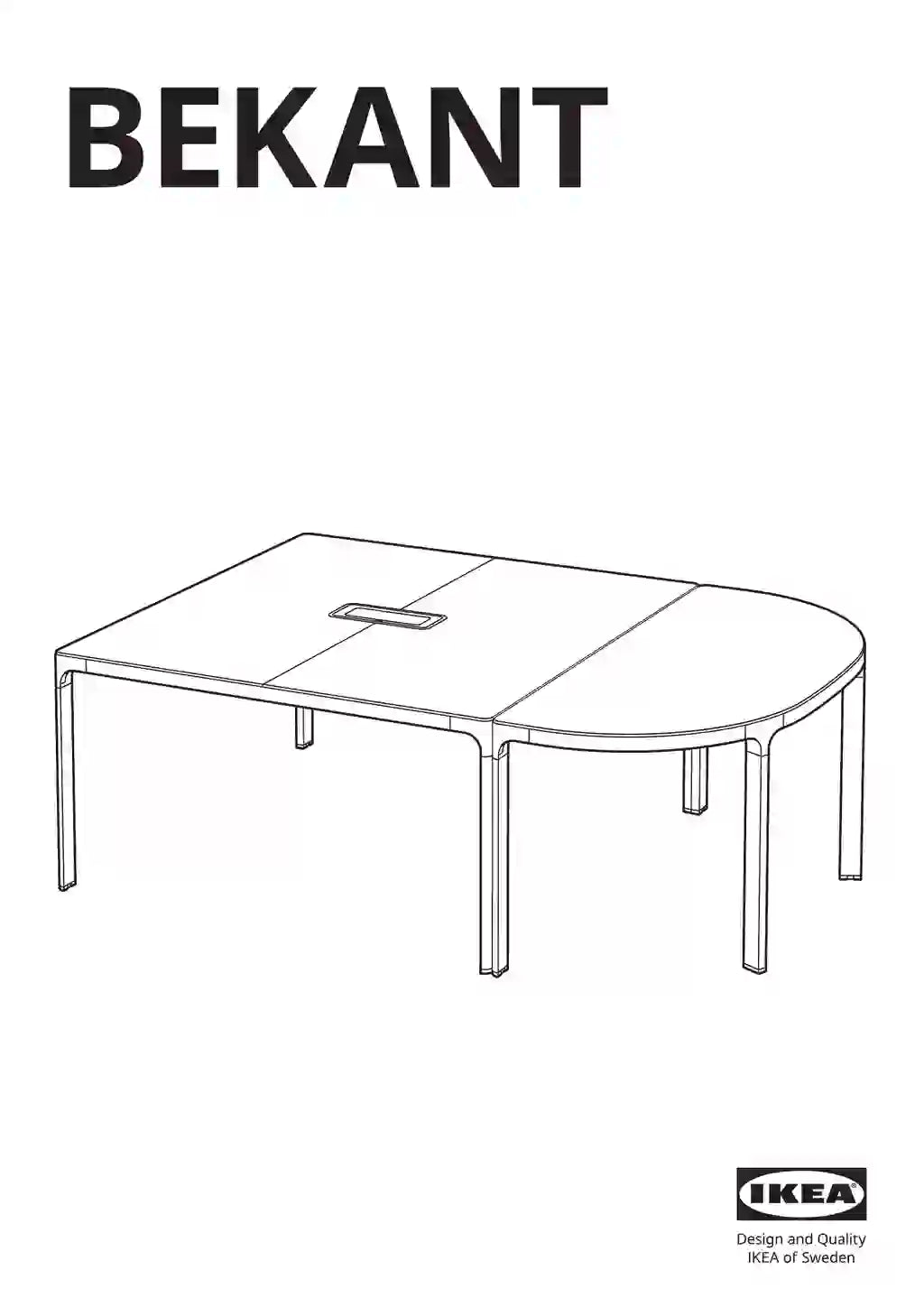 IKEA BEKANT • AA-1007233-4
