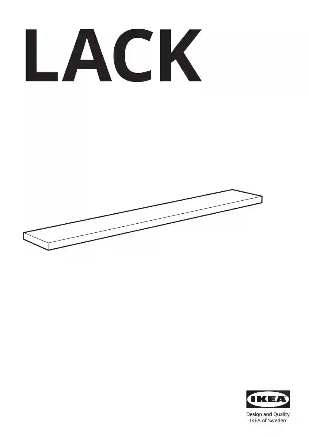 IKEA LACK • AA-10128-15