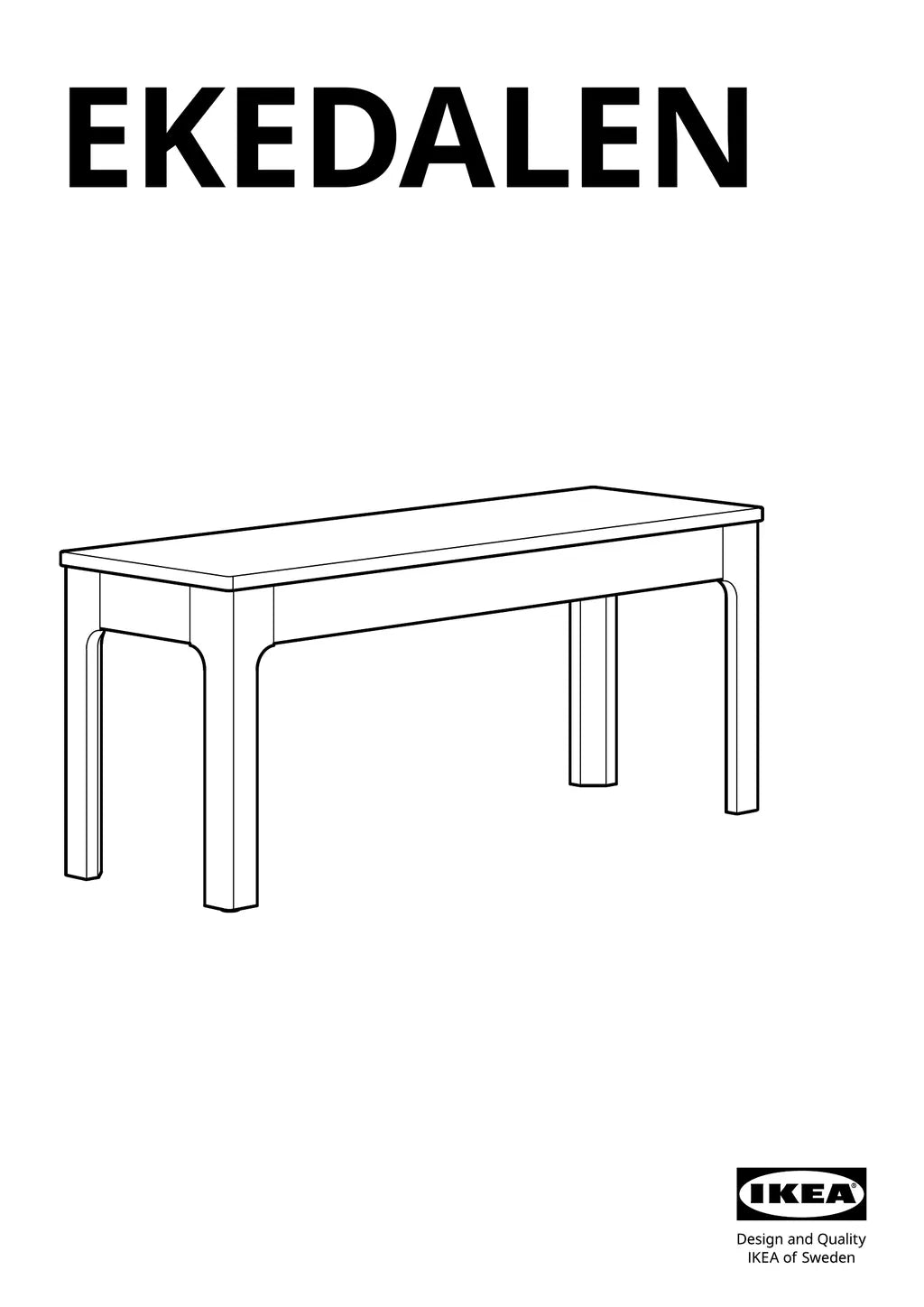 IKEA EKEDALEN • AA-1914284-6