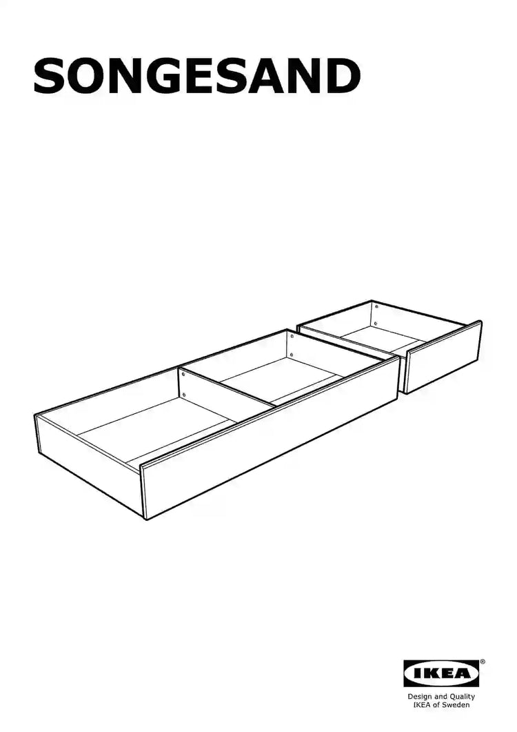 IKEA SONGESAND • AA-2027821-2