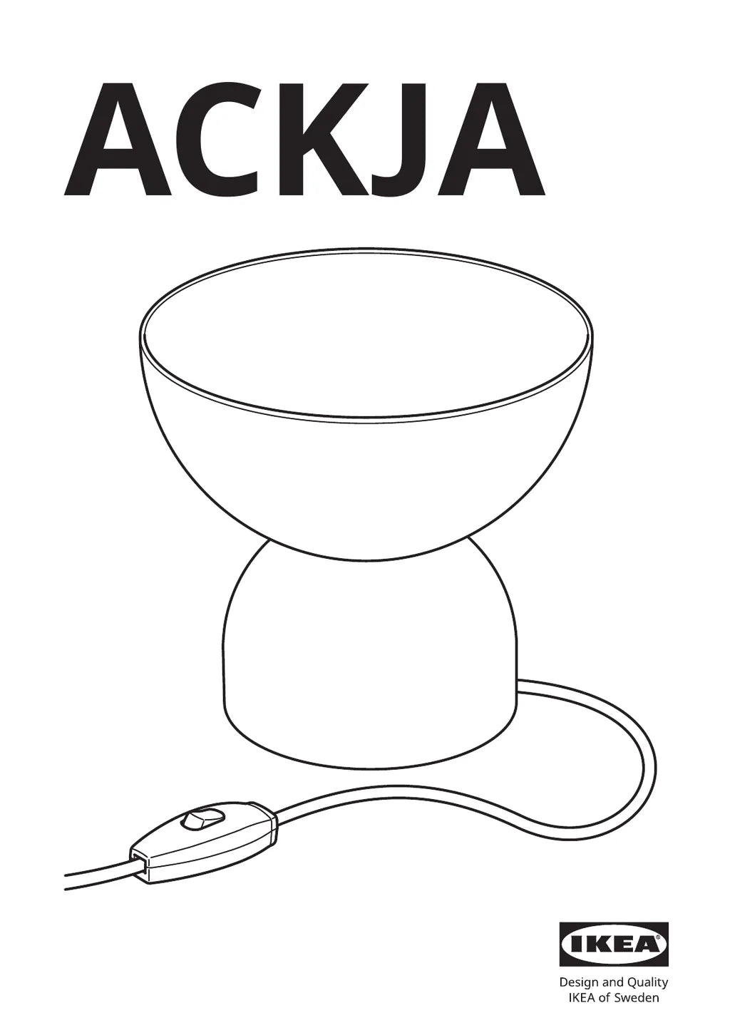 IKEA ACKJA • AA-2366293-2