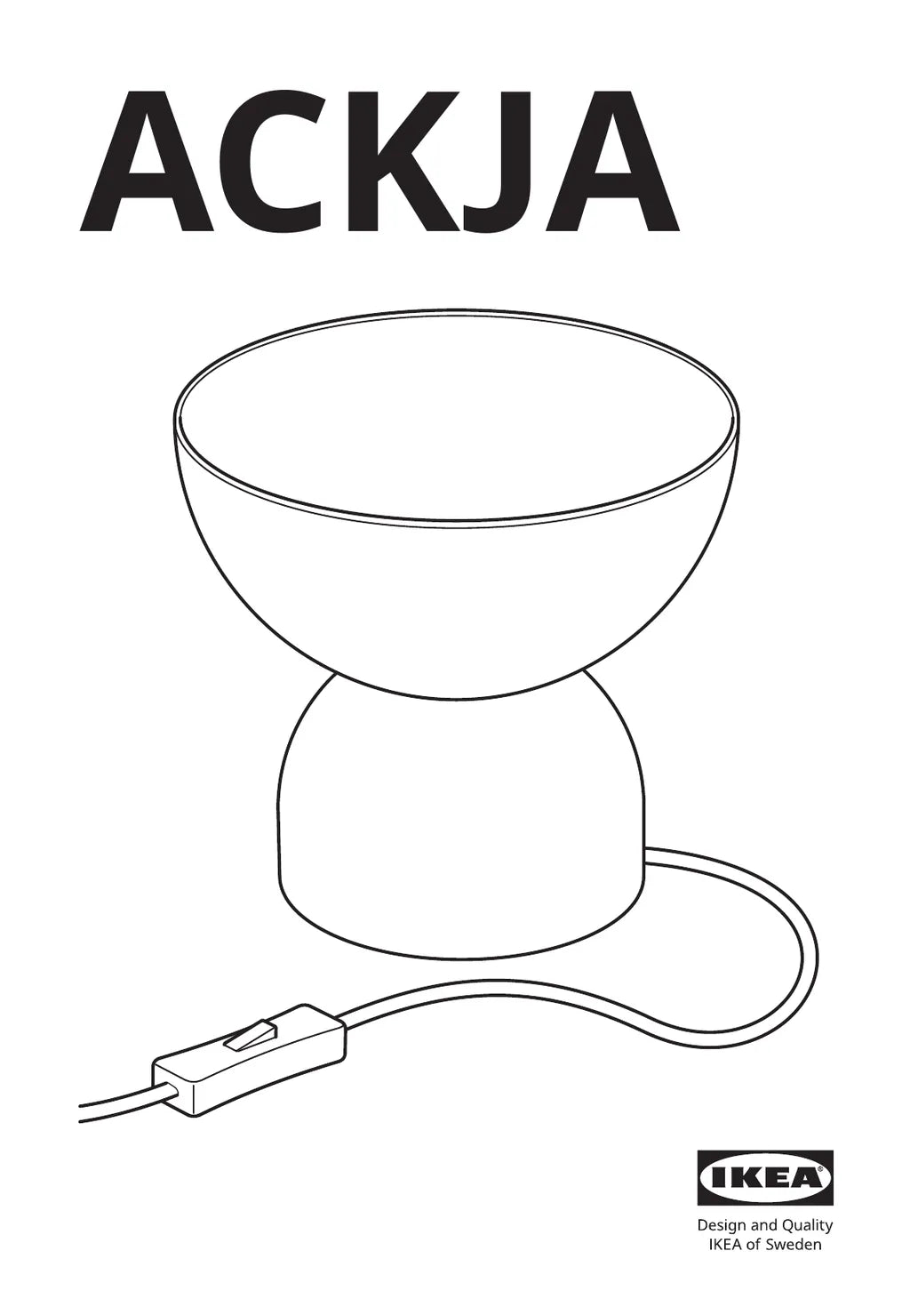 IKEA ACKJA • AA-2499422-1