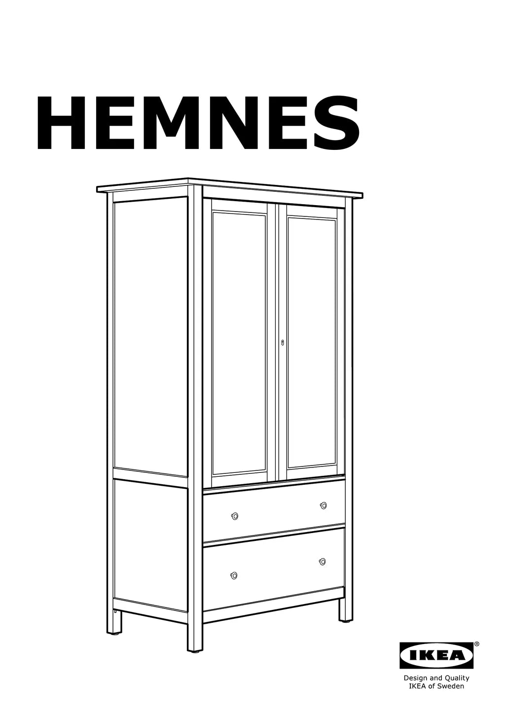 IKEA HEMNES • AA-303251-9