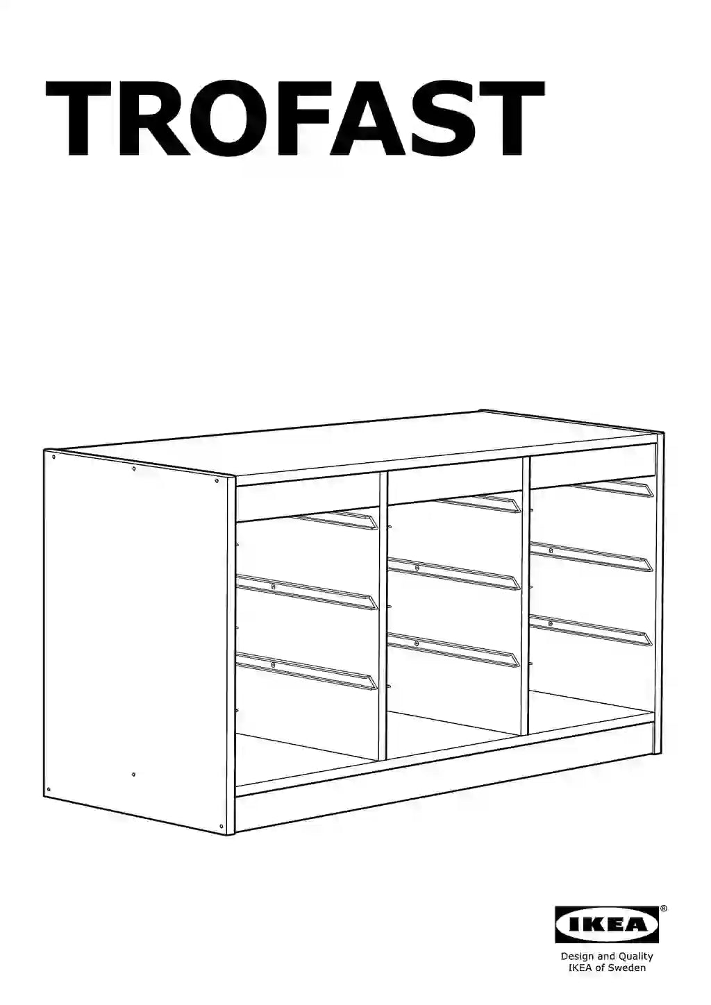 IKEA TROFAST • AA-344735-4