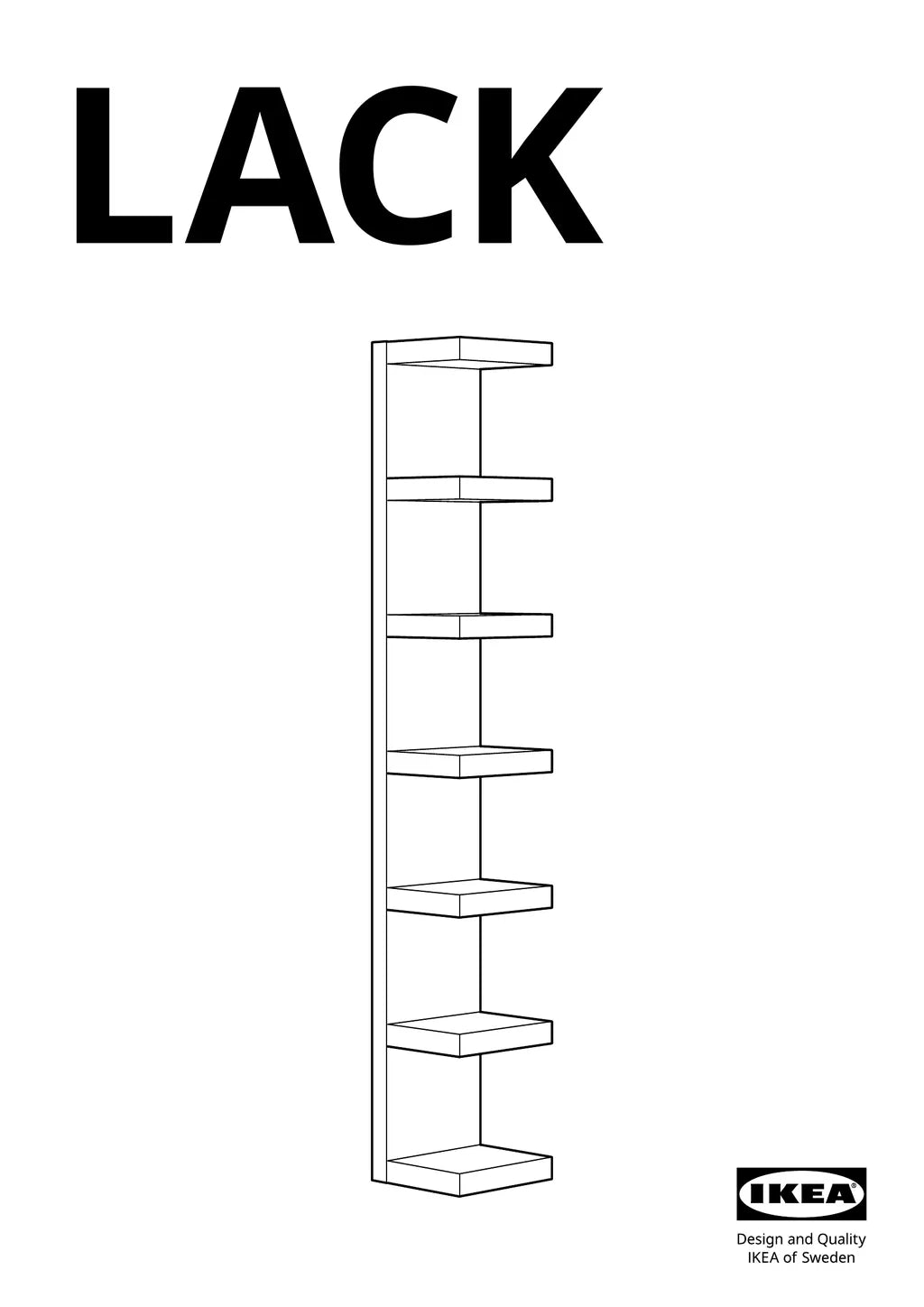 IKEA LACK • AA-419551-9