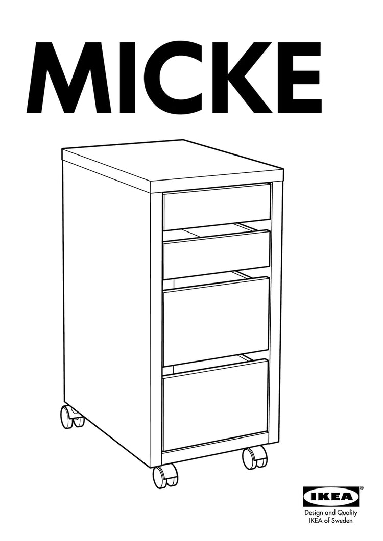 IKEA MICKE • AA-473960-5