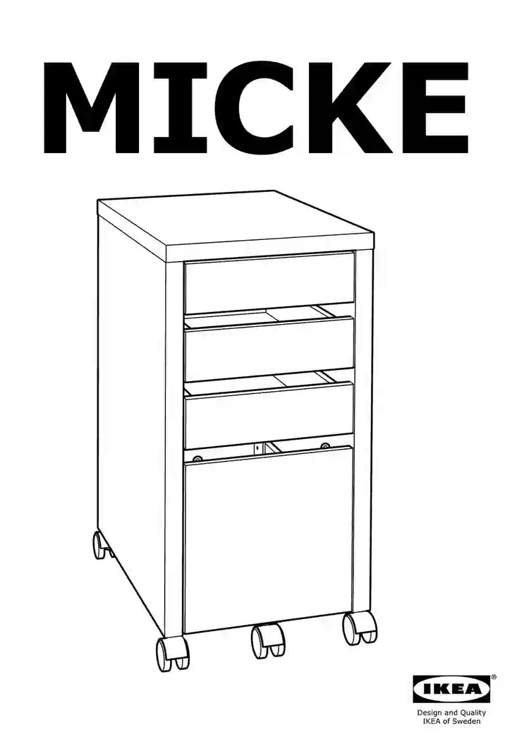 IKEA MICKE • AA-487829-6