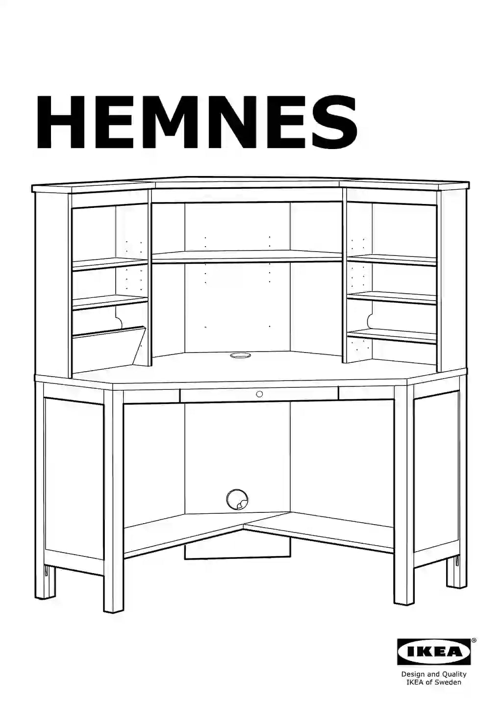 IKEA HEMNES • AA-511164-6