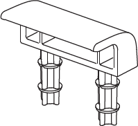 IKEA Spare Part 10040437 (3x) - Connector