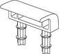 IKEA Spare Part 10040437 (3x) - Connector