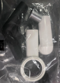 Replacement overflow kit 10044930 for the LILLVIKEN water trap. Fits most IKEA kitchen sinks to prevent water from overflowing.