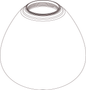 Replacement part compatible with IKEA 10077095 (1x)