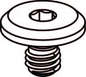 IKEA Reserveonderdeel 10089487 (4 stuks)