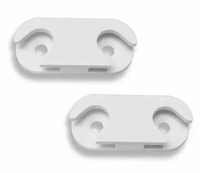 2 plastic pivot hinges ref 110364 for soft-close doors. Compatible with IKEA HEMNES and STALL.