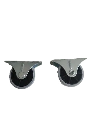 Pack of 4 swivel caster wheels 111401 with a 40 mm diameter for IKEA furniture. Add mobility to your storage units, cabinets, and other projects. 