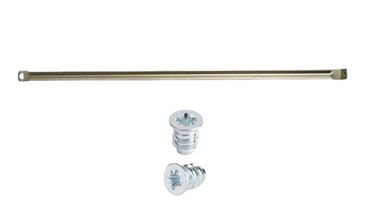 IKEA çekmece güçlendirme braketi vidaları - 1x 121245, 2x 100365