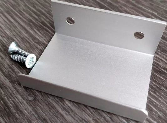 Hardware kit for IKEA furniture. Includes 1 KALLRÖR stainless steel handle 122547 and 2 mounting screws 130864. Ideal for doors or drawers.