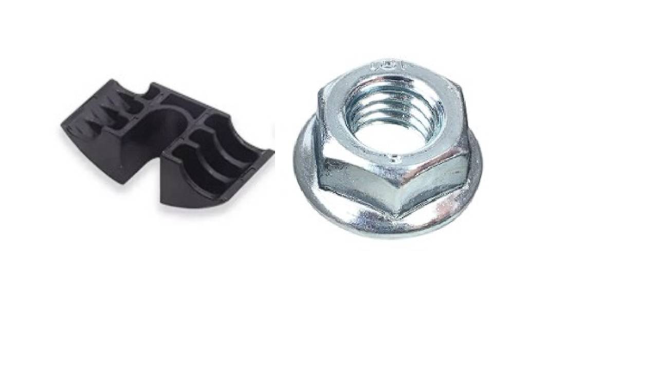 1x 122998 - 1x 114254 - U Wedge whasher NUT IKEA