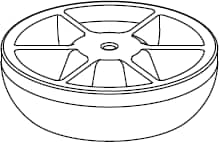 IKEA Rezervni dio 124252 (2x) - Konektor