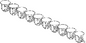 IKEA Spare Part 124257 (1x) - Connector