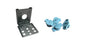 IKEA Clip Lock Wall Mounting Bracket - 1x 124516, 4x 124526