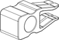 IKEA 128866 (2x) - Replacement part, connector