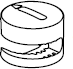 IKEA Reserveonderdeel 131361 (4x) - Connector