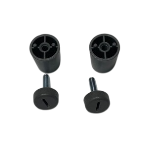 IKEA verstelbare plastic poten, 2-pack (153307/153311)