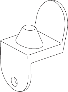 IKEA Część zamienna 153757 (2x) - Złącze