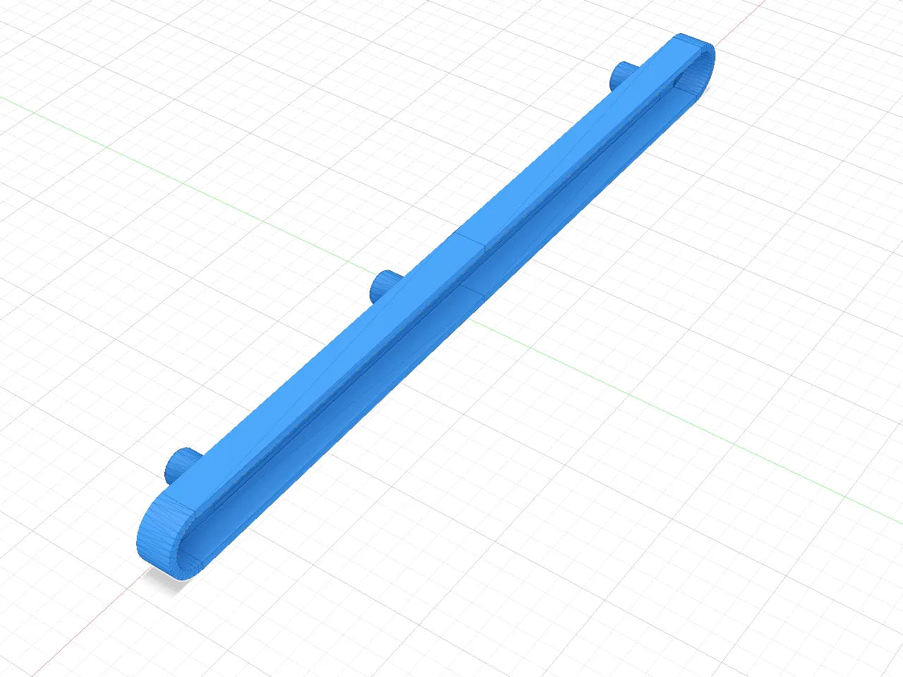 Replacement plastic runner 107103 for IKEA drawers. 200x16x8mm guide rail to ensure the drawer operates smoothly and correctly.