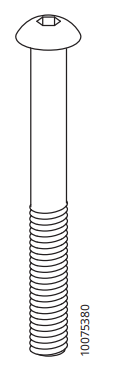 IKEA 10075380 (4x) - Śruby montażowe do mebli