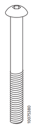 IKEA 10075380 (4x) - Śruby montażowe do mebli