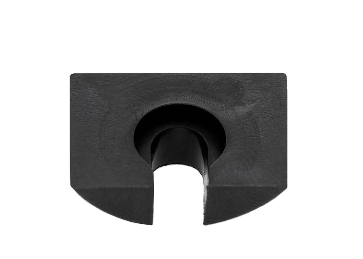 Pack of 4 half-moon washers 102335 for IKEA furniture. Replacement hardware used with barrel nuts for assembling bed frames and other structures.