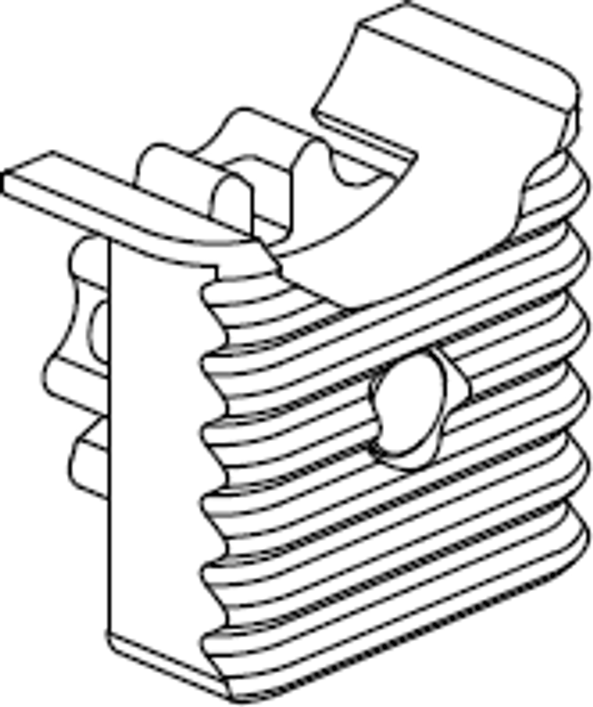 Replacement part compatible with IKEA 144854, furniture support, quantity 1.