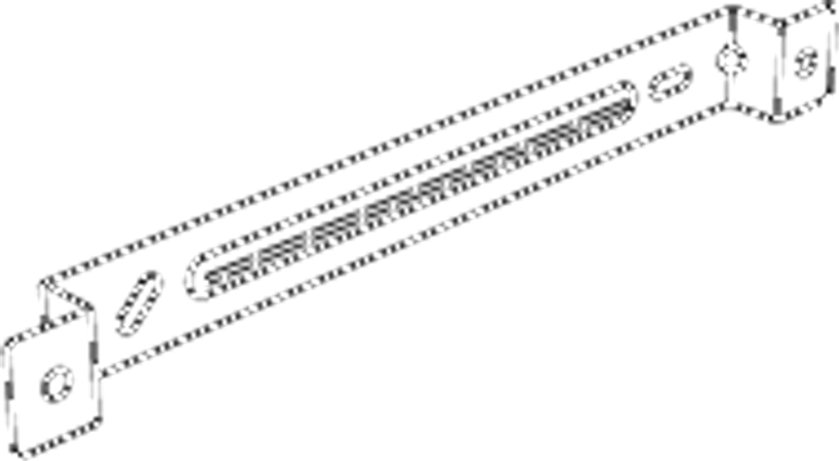 BESTÅ suspension rail 153303 (replaces 153300) for mounting IKEA BESTÅ cabinets and TV units to the wall. Essential part for installation. 