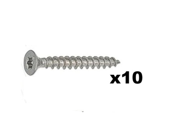Vite per legno 5x30mm inox spax cartongesso 5x30 5x 30mm 30mm M5 5