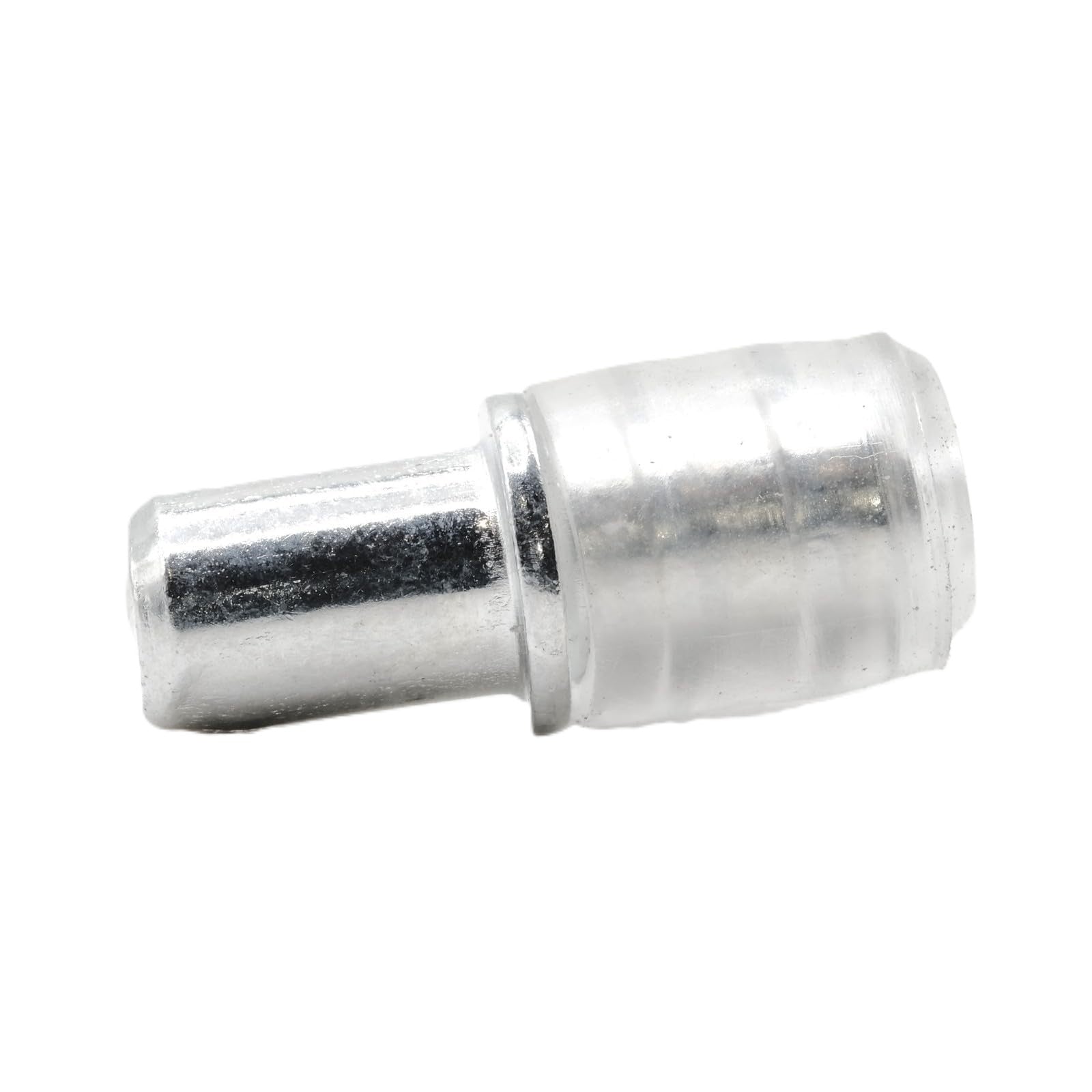 Pack of 12 transparent plastic support pins 101577. Replacement part for glass shelves in IKEA cabinets like DETOLF, BESTÅ, and more.