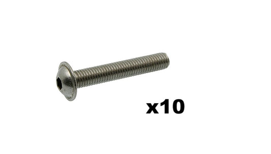 Set screw M6x12mm - Bolt 6x12 - 4x 12mm M6 6x12 12mm