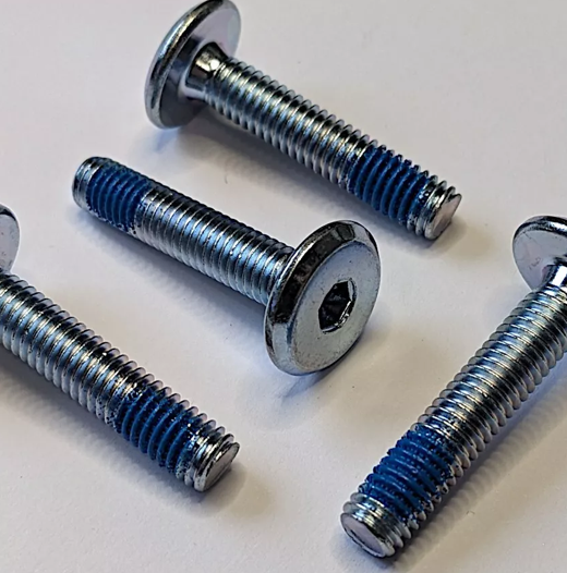 IKEA 130718/131996 (x4) Vis - M6 bolts with thread locker
