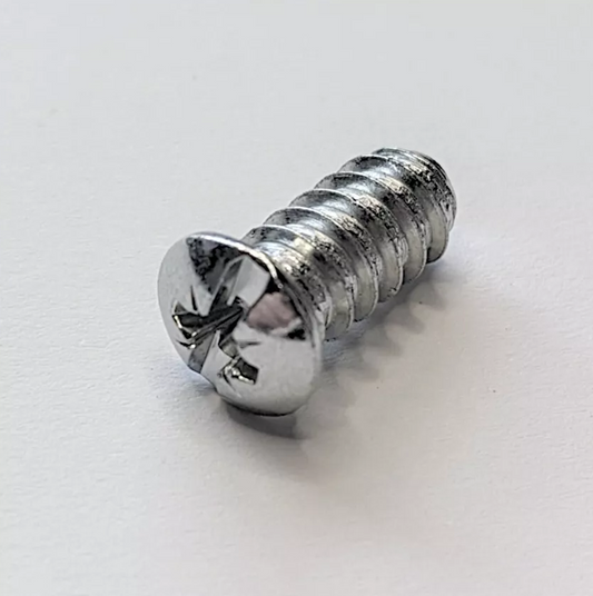 Short cross-head bolt compatible with IKEA 153290, rounded head.
