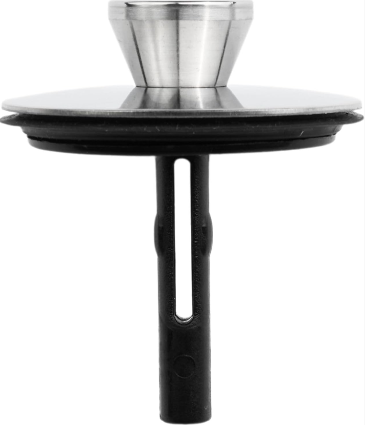 Replacement strainer plug 130502 for the LILLVIKEN water trap in IKEA kitchen sinks. Acts as a stopper to hold water and a strainer for food debris. 